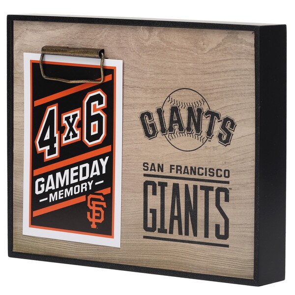San Francisco Giants Team Logo 4" X 6" Photo Frame Open Road Brands